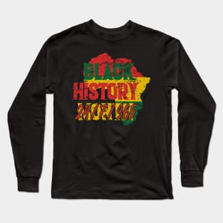 black history month 24/7/365, Long Sleeve T-Shirt